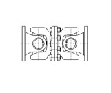 Двойной фланцевый шарнир