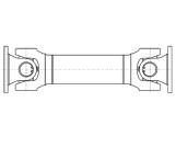 Карданный вал без компенсации длины